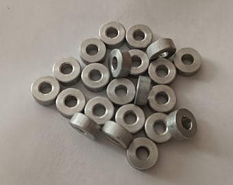 Aluminum Standoff Spacers for Air Capacitor, Bore ID-M5, OD-12mm Round (5 mm/6 mm)