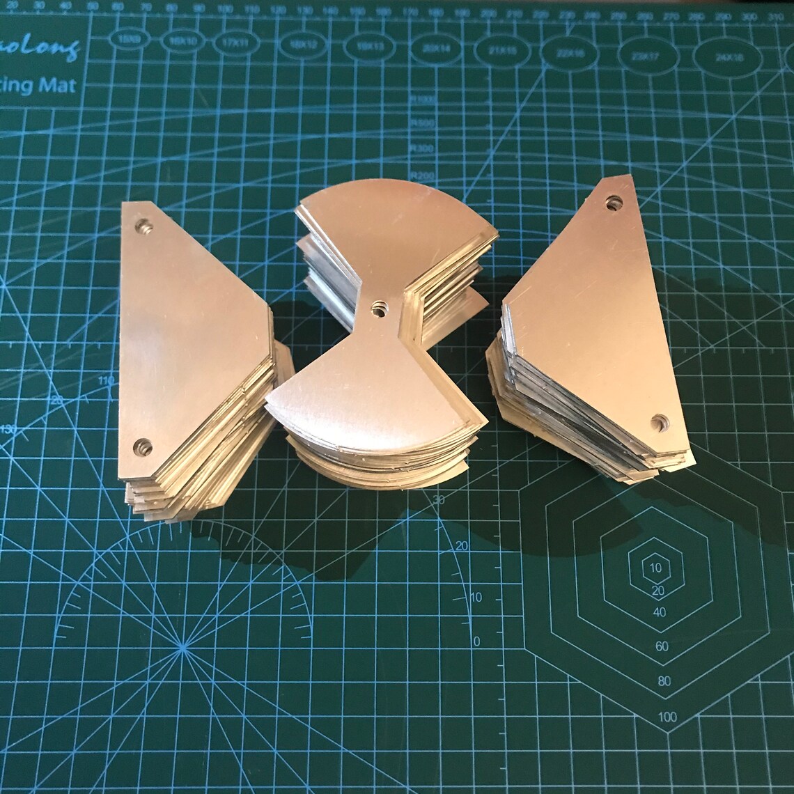 5 SETS Capacitor Plates 1 mm Homebrew Air Variable Etsy