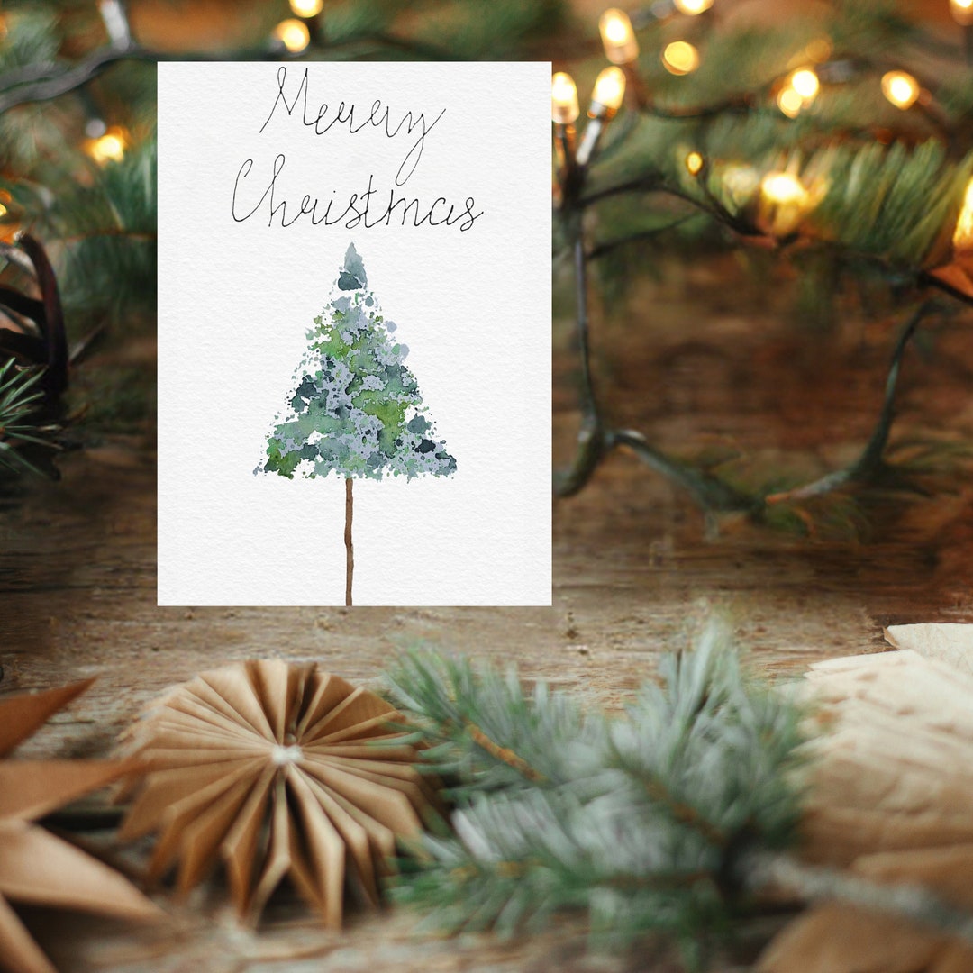 Merey Christmas Tree Card Printable - Il 1080xN.5521290107 4hh3 