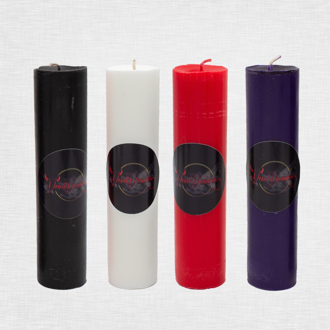 Body Safe Wax Play Candles Set of 4 Low Temp Candles Size Etsy