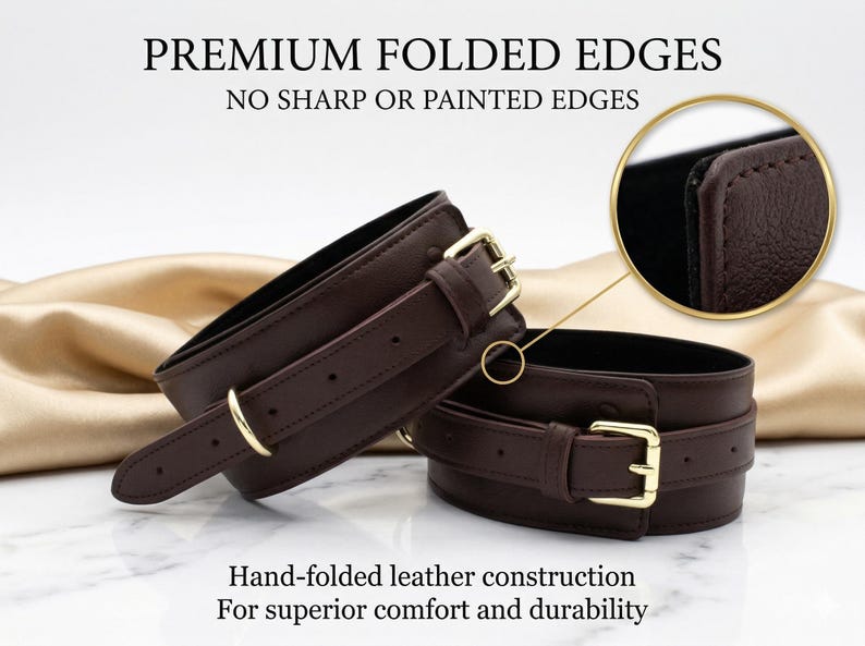 Hand-Folded Premium Leather Edges
Designed without sharp or painted edges for exceptional comfort, durability, and a refined luxury look.