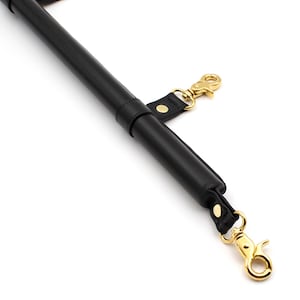 4 Point Spreader Bar, Restraints Spreader Sets with Cuffs and Collar, Leather Spreader Bar for Legs, Bondages BDSM Game, Anniversary Gift