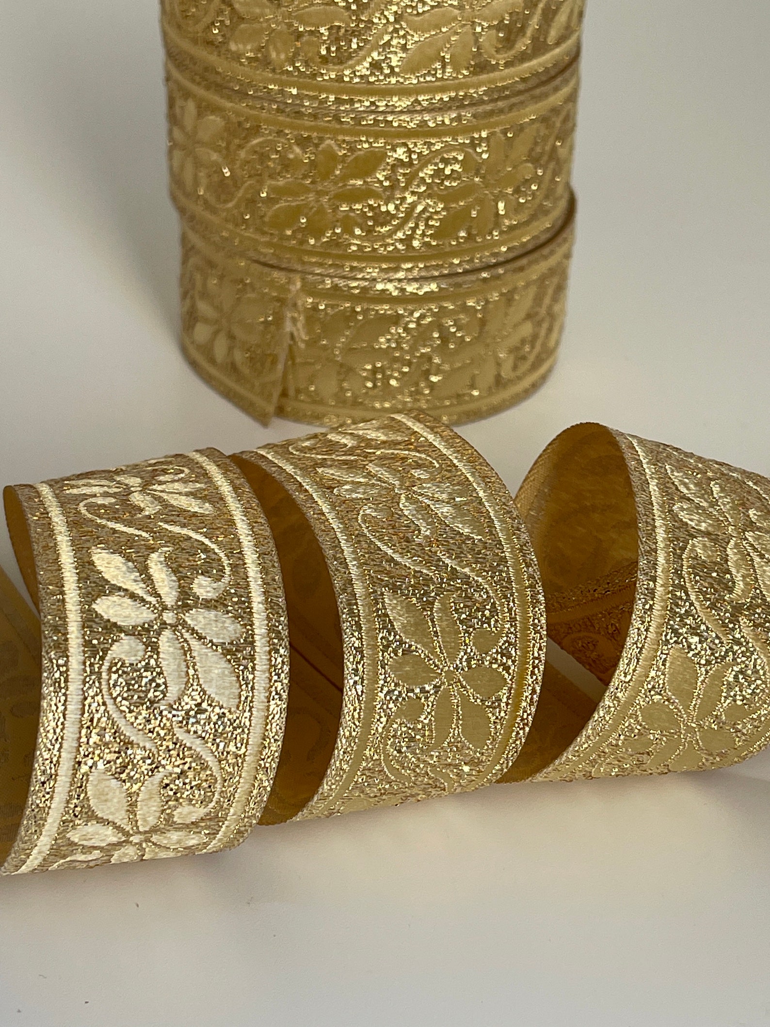 Medieval Ribbon Patterns Medieval Ribbon Theatrical Braid 35 Mm Medieval Border Gold Gold Ribbon ...
