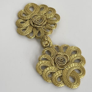 Gouden Brandenburg opzetstuk, goudkleurige Brandenburg set 13,5 cm,