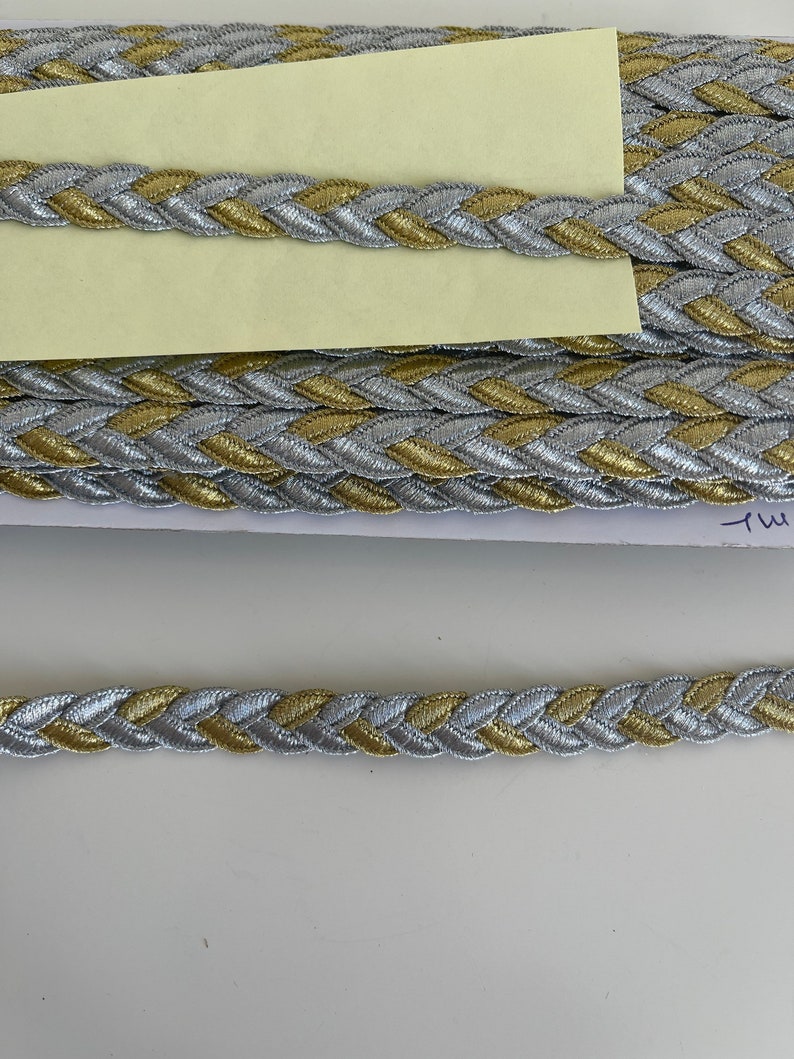 Braided Braid, Braided Ribbon, Metallic and Gold Braided Cord, Braided ...