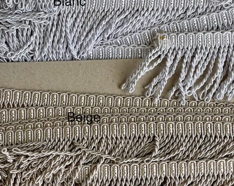 Fringed ribbon, Fringed braid, 7 cm fringed braid