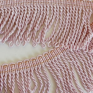 Fringe ribbon, Fringe braid, 7 cm fringed braid