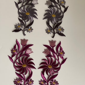 Dubbele strijkapplicatie, strijkapplicatie in paren, strijkapplicatie voor textiel