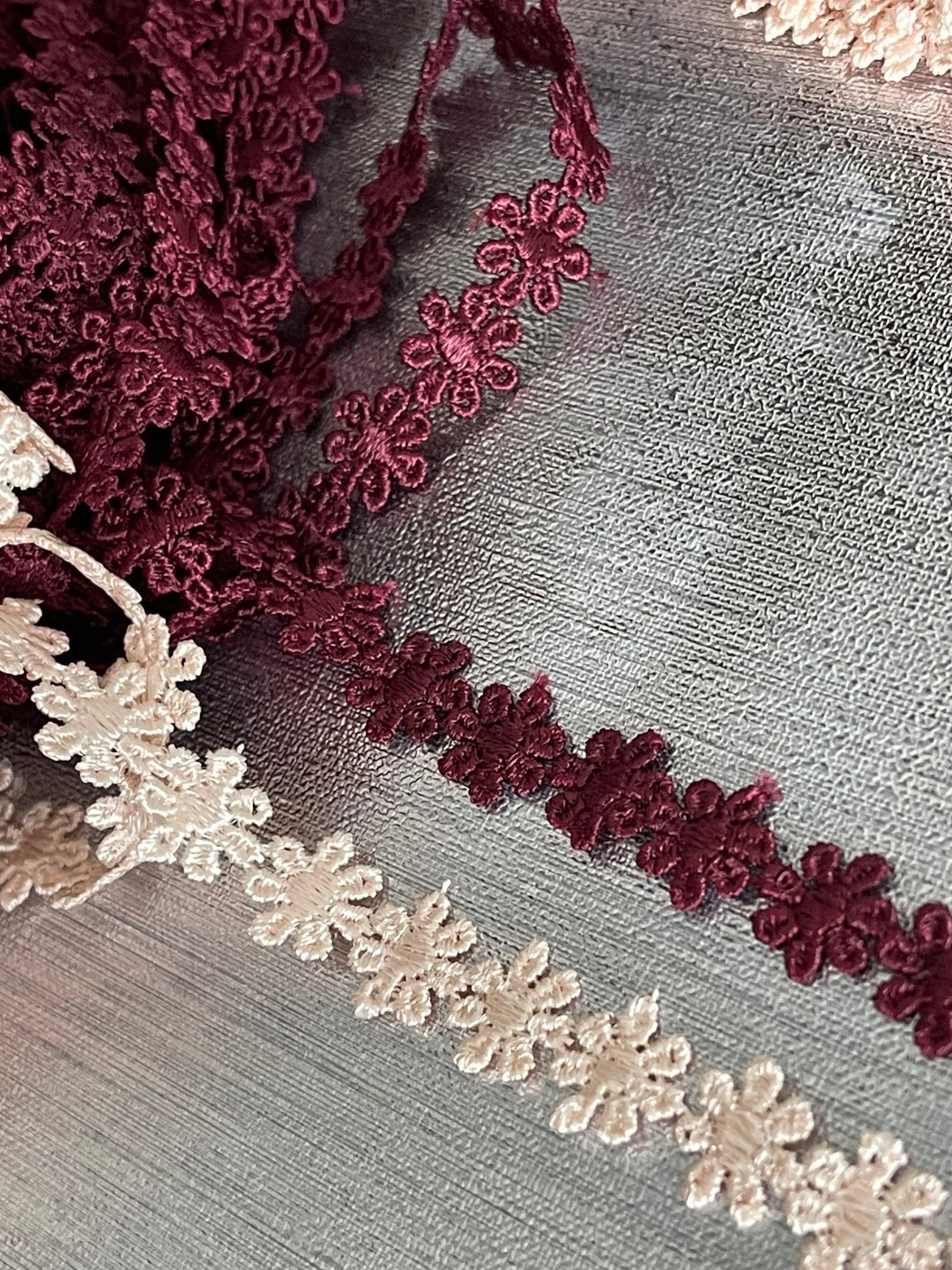 Lace Ribbion Pattern Daisy Pattern Lace Ribbon for Craft Creations Guipure Daisy Patterns by ...
