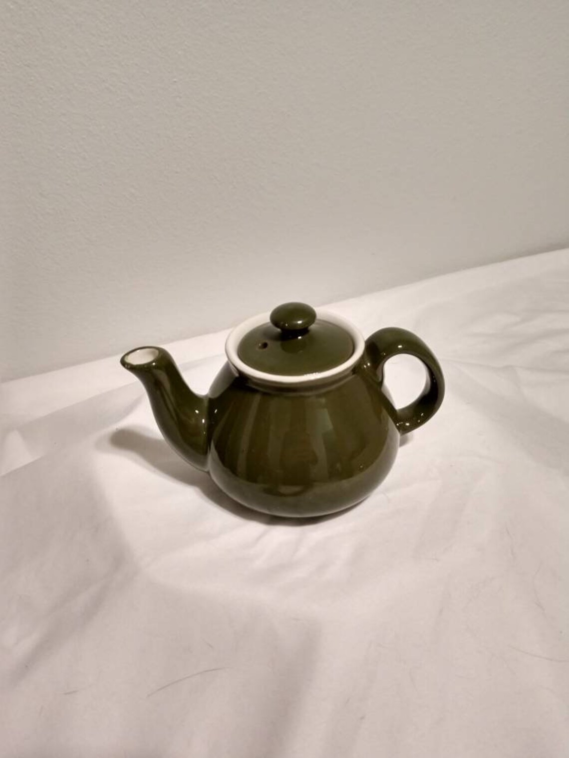 Vintage Emerald Green Individual Hall Teapot. Old Diner Style. Etsy