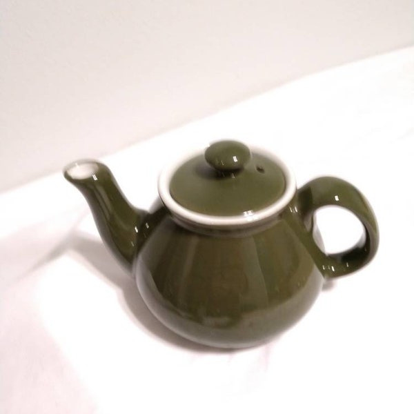 Teapot Green Etsy