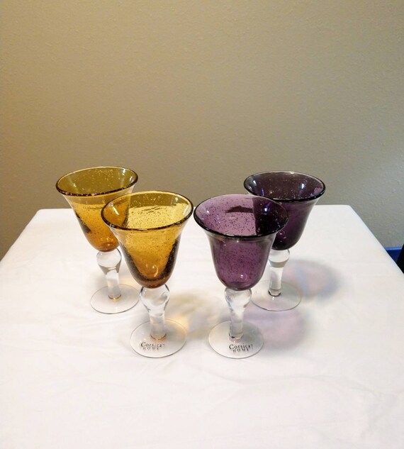 hand blown goblets