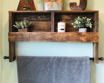 HMMD Inspiration: Toallero de bambú / Bamboo Towel Rack  Decoración de  unas, Baños de estilo rústico, Diseño de baños modernos