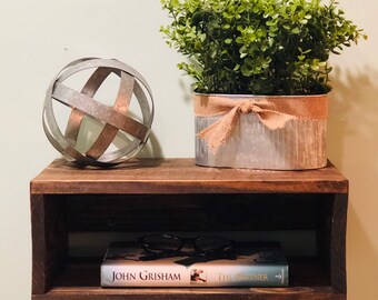 Rustic Nightstand Etsy