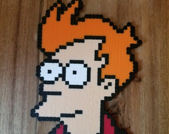 Perler Bead Philip J. Fry Futurama