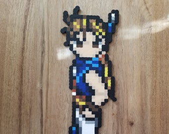 Perler Bead Jowy from Suikoden 2 (Duel stance)