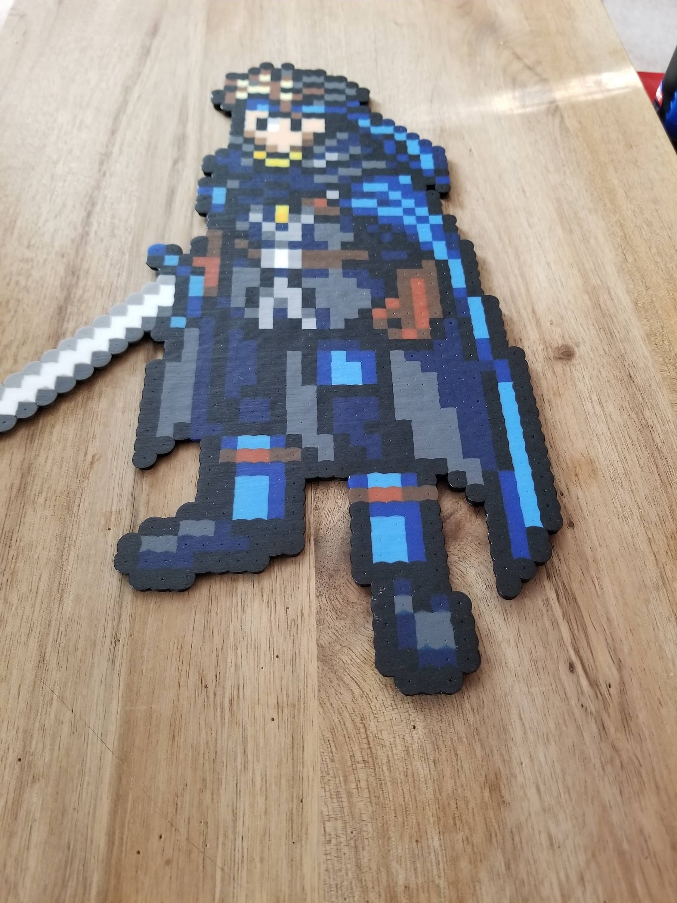 Perler Bead Flik From Suikoden 2 battle Stance - Etsy UK