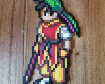Perler Bead Tir McDohl de Suikoden
