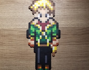 Perler Bead Sheena from Suikoden 2
