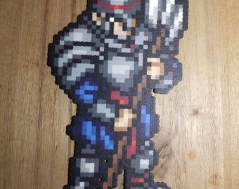 Perler Bead Kwanda Rosman (Boss Duel) from Suikoden