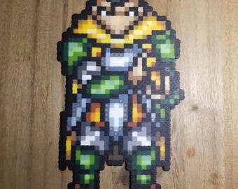 Perler Bead Teo McDohl (Boss Duel) from Suikoden