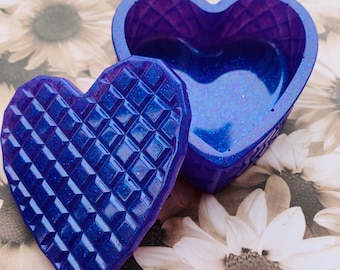 Purple Heart Trinket Box