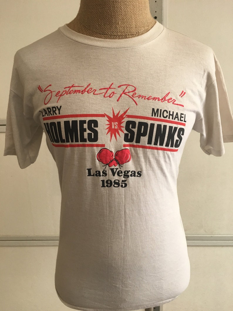 larry holmes t shirt