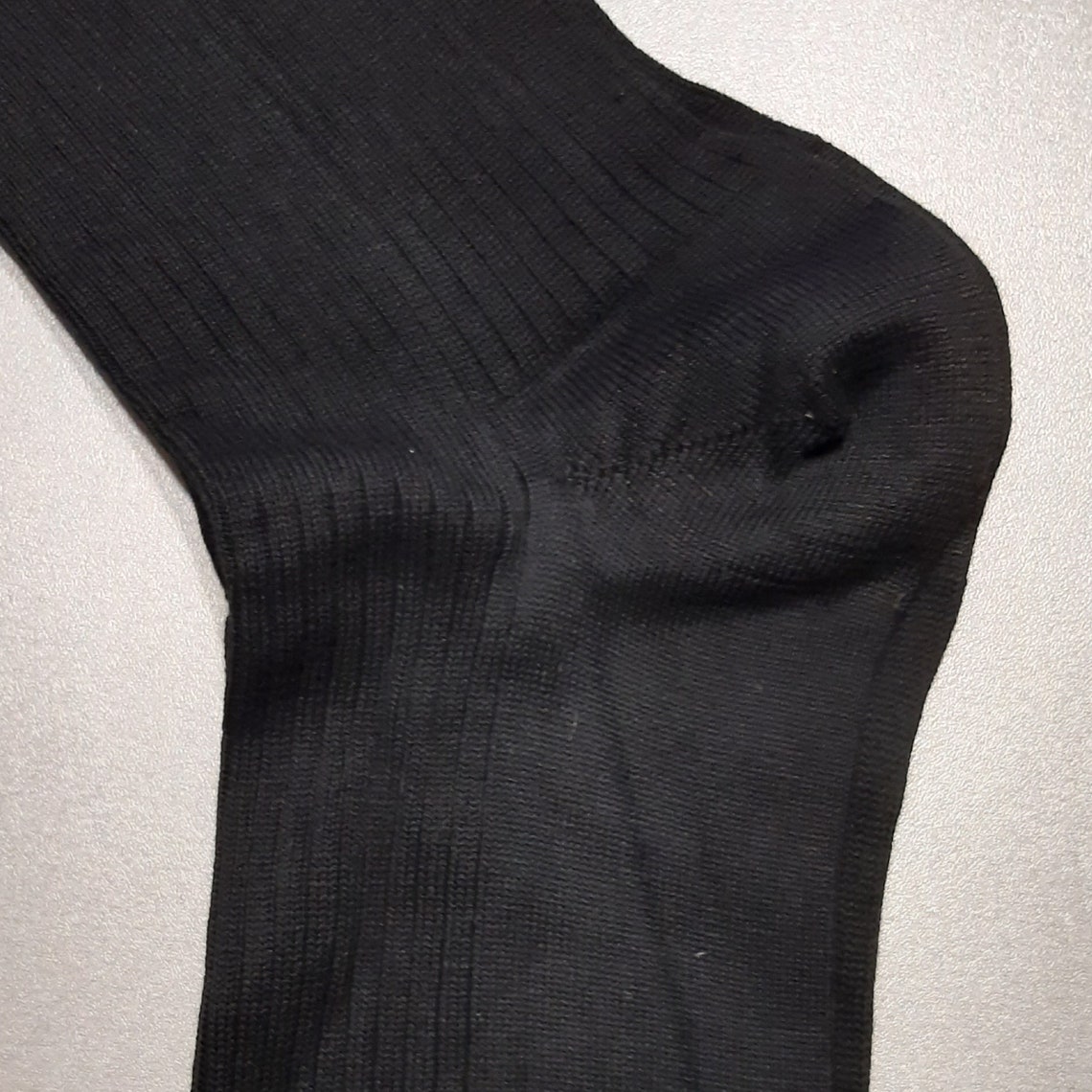 Vintage 100 cotton unisex socks without elastic band Retro Etsy