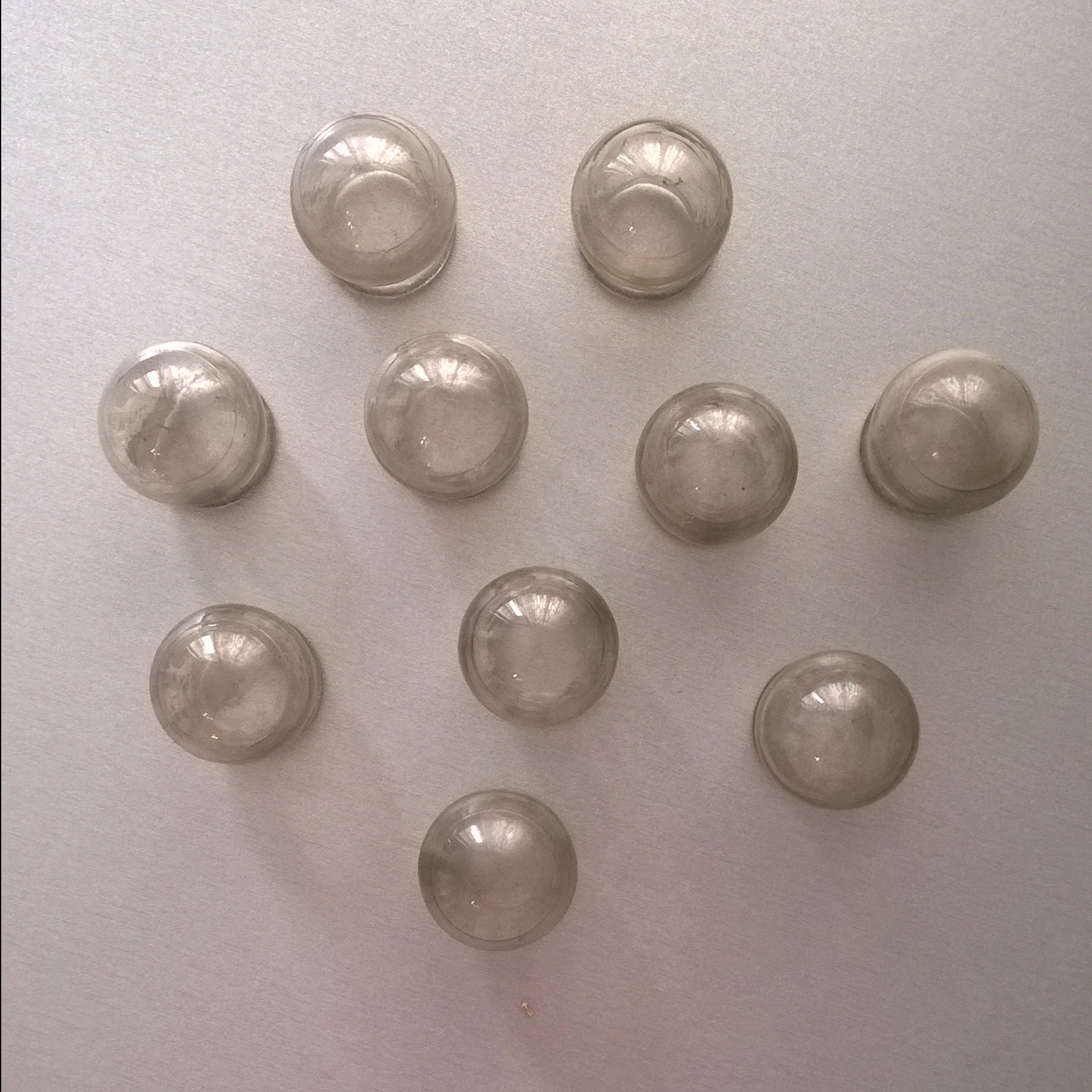 Vintage medical jars made of glass to warm your back made in Etsy