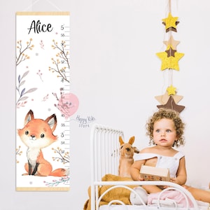 Messlatte für Babys Füchse