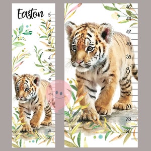 Tiger Tiger Messlatte für kleine Safari Tiere