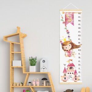 Messlatte für Babys, Messlatte für Prinzessinnen rosa, Messlatte für Babys, rosa Messlatte