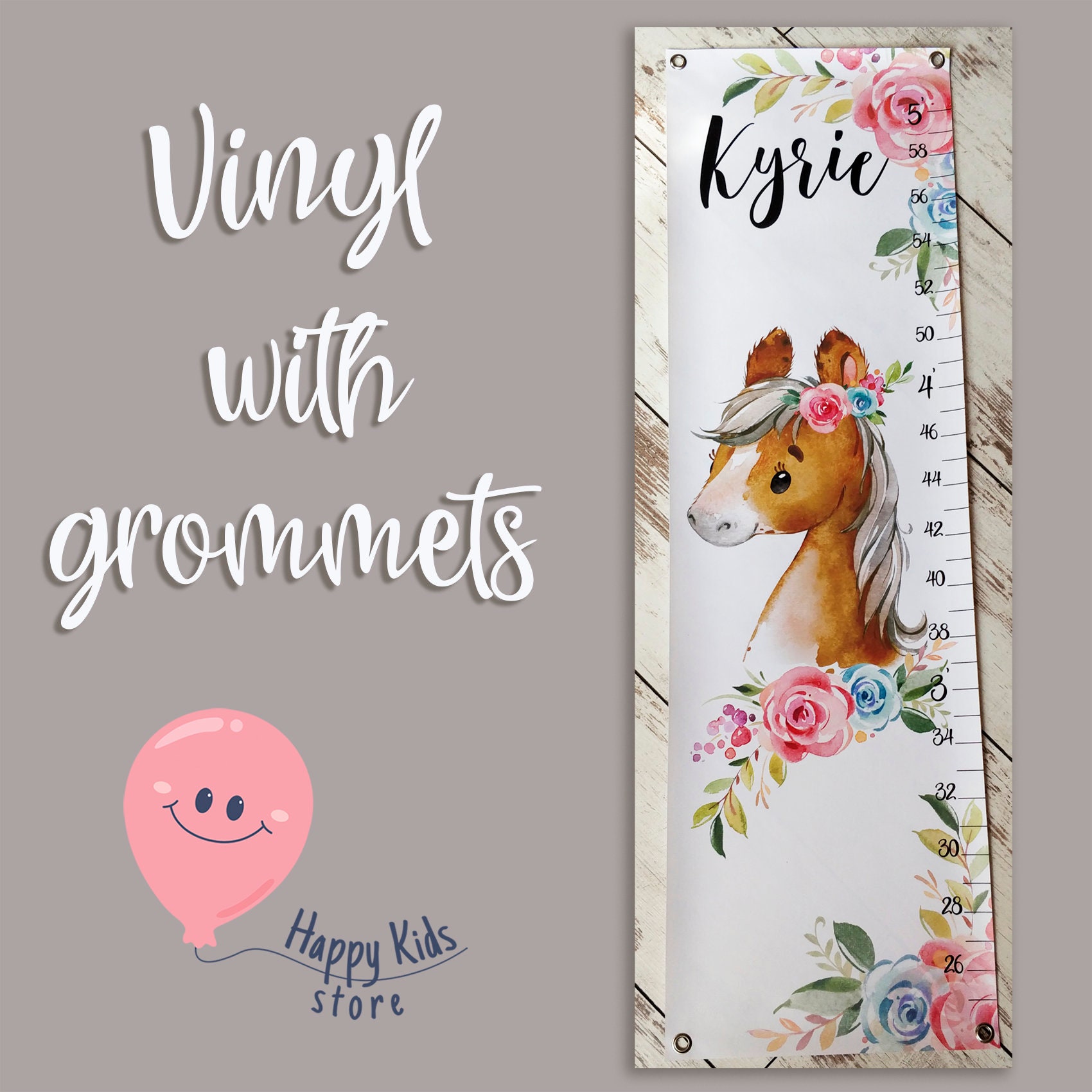 Growth chart for dogs Puppy height chart Pet decor New puppy gift Dog adoption