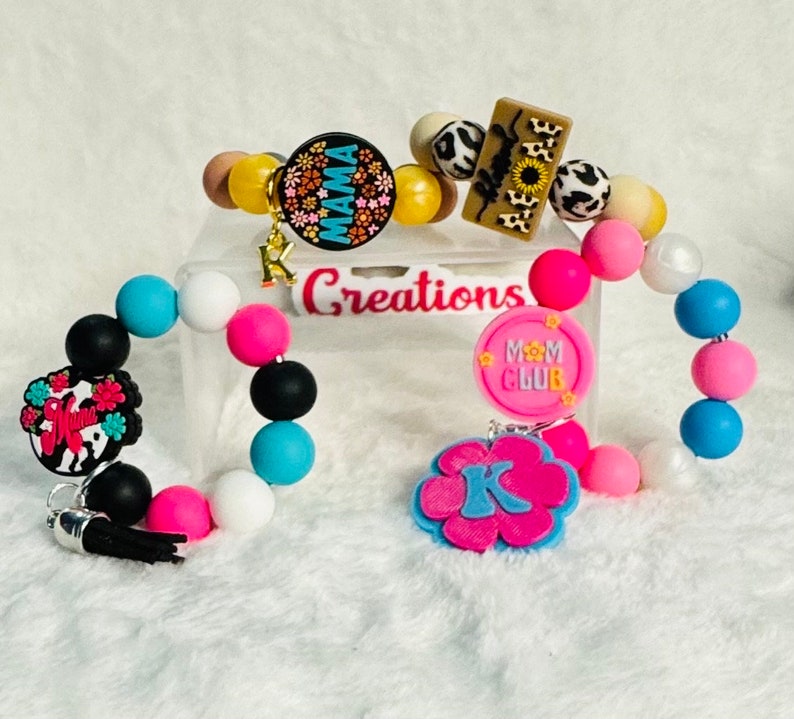 Tumbler Charm Accessories, Tumbler Charm Handle, Fun Gifts for Men and Women, Silicone Bead Bag