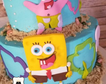 Pull Chain Ornaments Patrick Set Of Two Spongebob Square Pants