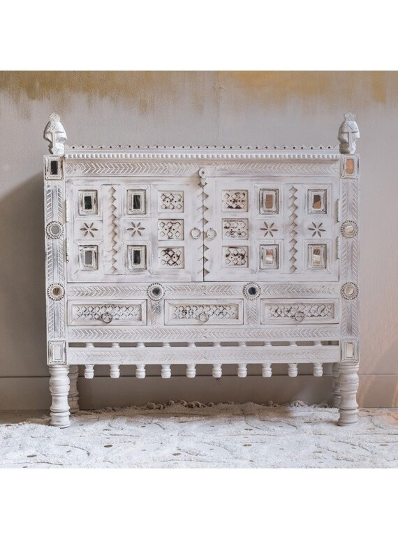 Indian Dhamchiya Reclaimed Wood Chest Of Drawers Antique Etsy