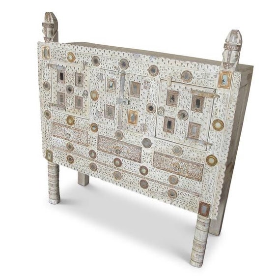 Indian Dhamchiya Reclaimed Wood Chest Of Drawers Antique Etsy