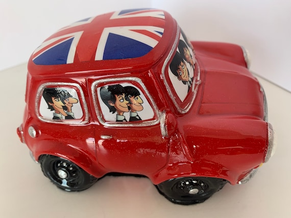 Beatles Mini Couper Red / Beatles Red Mini Couper - Etsy