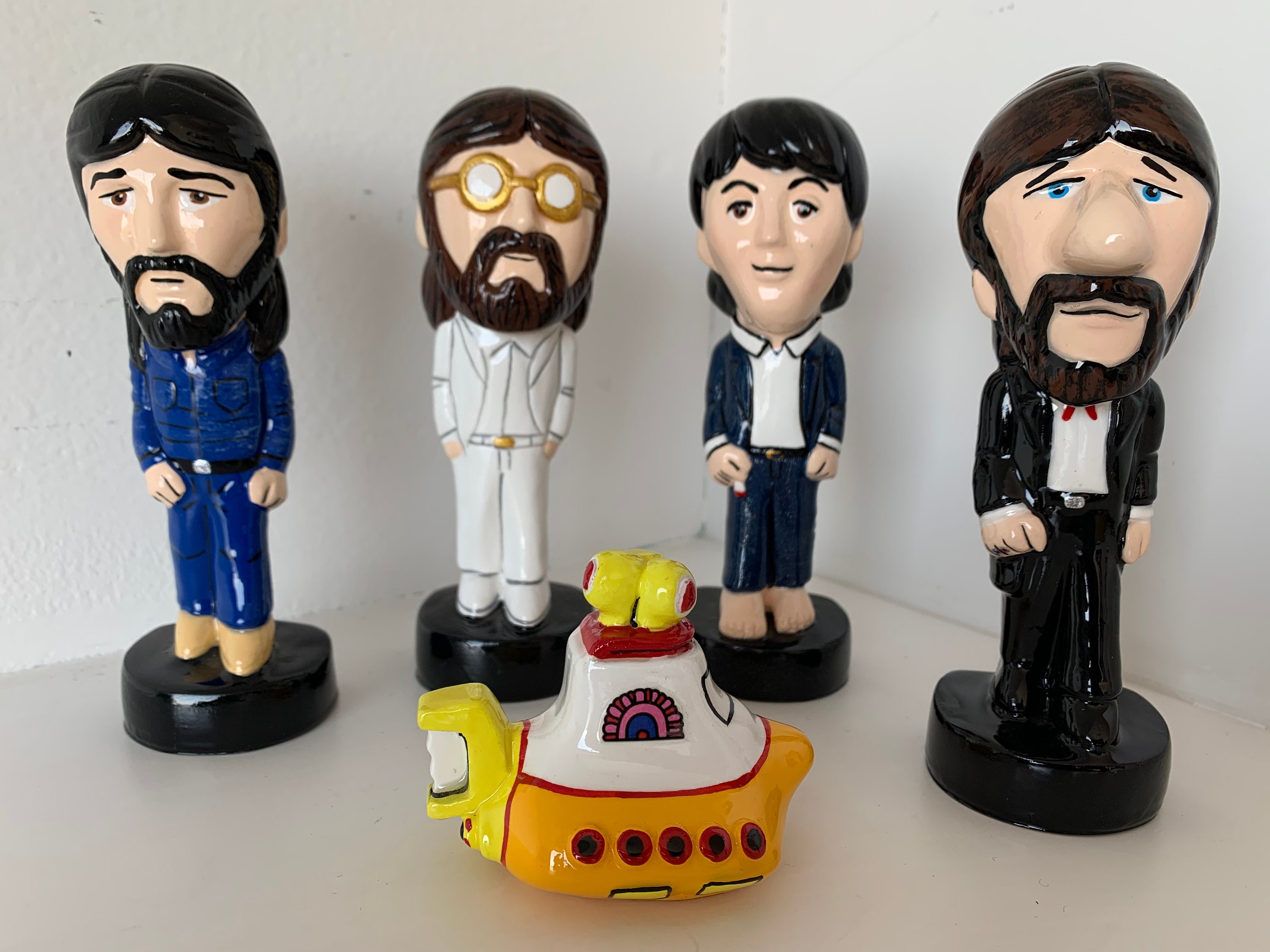 Beatles Mini Yellow Submarine - Etsy