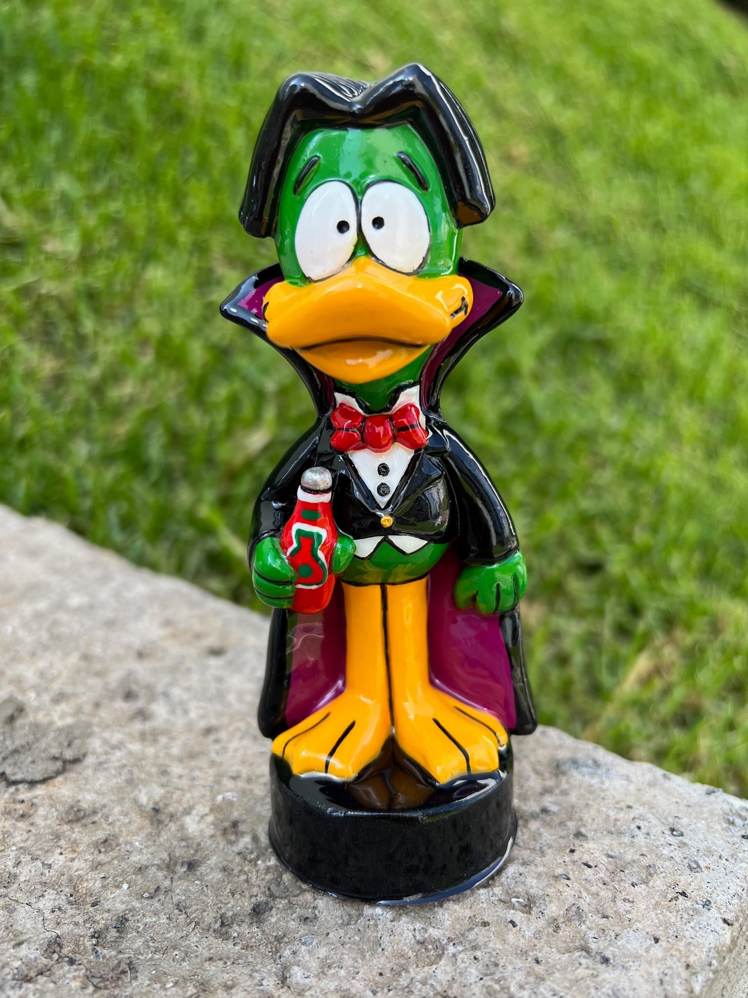 Figurine PVC Duckula (Mordicus) – Vintage – Comme Neuve – Fabrication Espagne