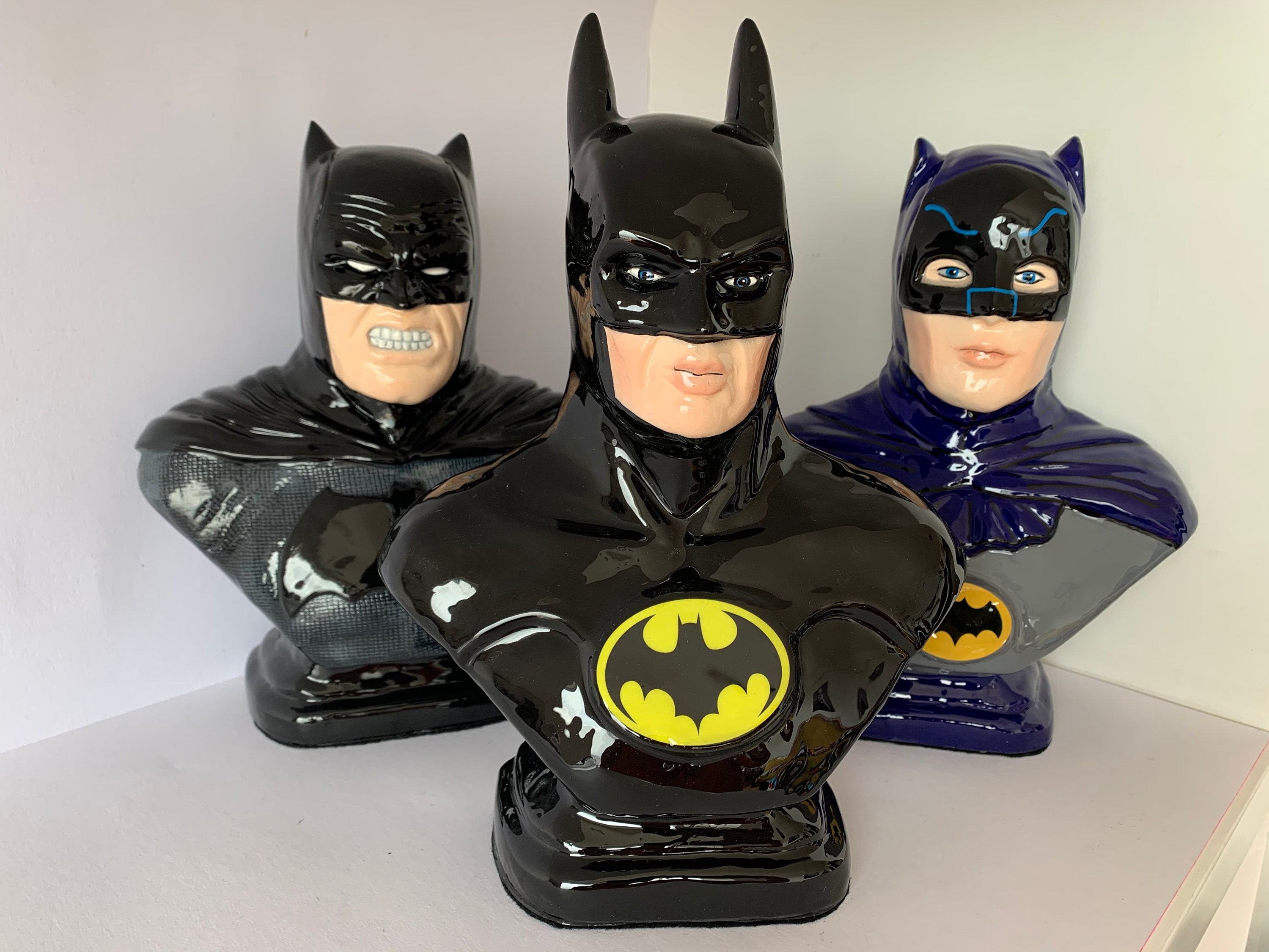 Bust of Batman / Batman Bust michael Keaton - Etsy Sweden