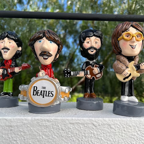 The Beatles  陶器　置物 Beatles Rooftop Concert Mini (new Product January 2024) - Etsy