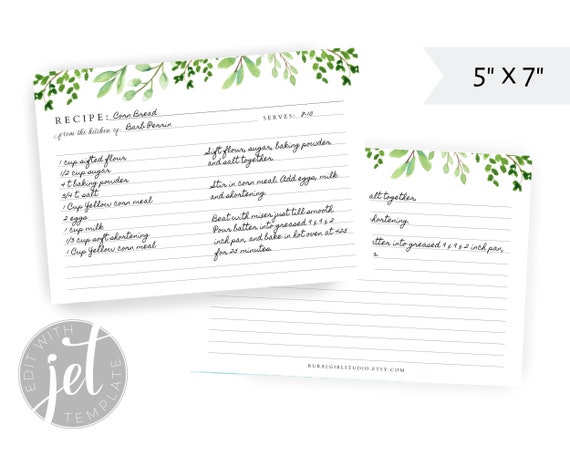 5x7 recipe card binder Recipe Binder Kit main image 1