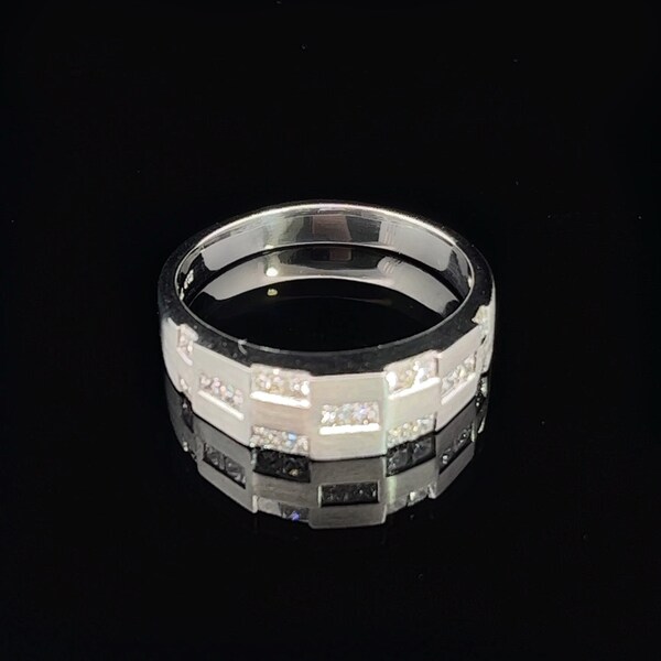 Modern Gents Ring Etsy