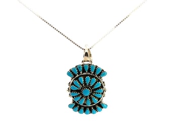Vintage Native American Indian Jewelry Navajo Zuni Sterling Silver