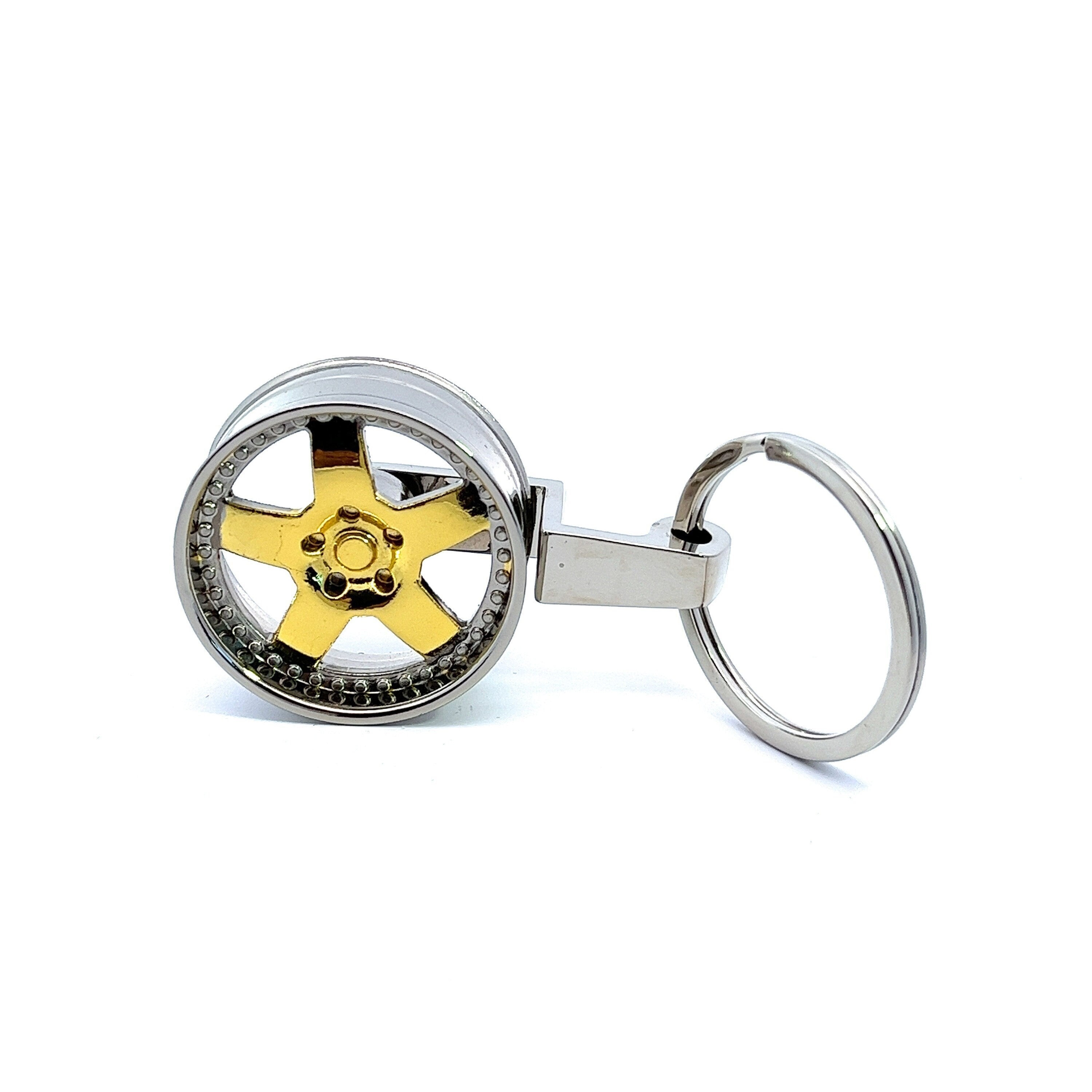 Gear Spool - KeySpinner Key Ring Spinning Keychain Spinner Fidget Toy for  Your Keys CNC Milled from Aluminum by Gear Spool