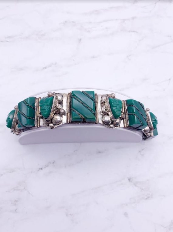 アクセサリー Mexican Silver Bracelet silver925 925 Sterling Silver Vintage Mexico Twisted Rope Link