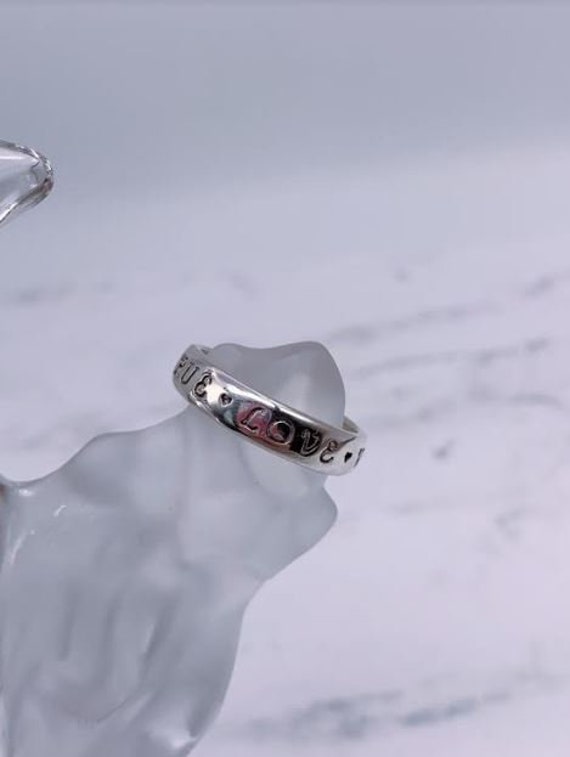 Sterling Silver Band, Statement Ring, Sterling Ba… - image 1