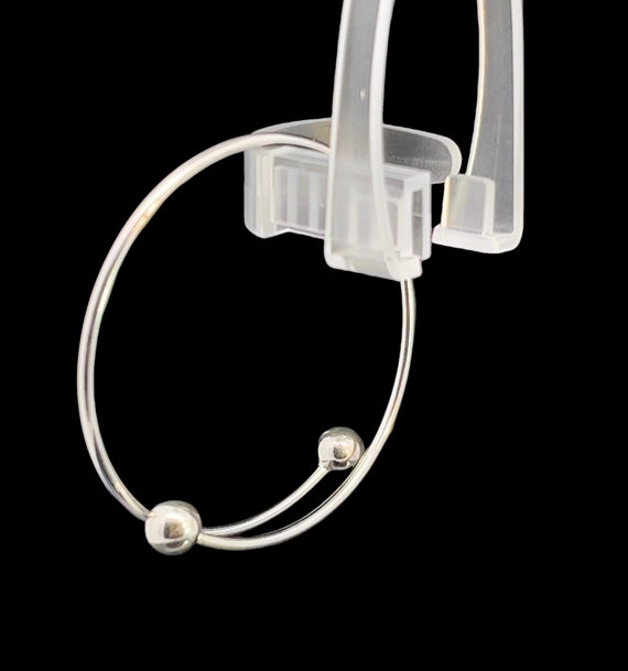 Sterling Silver Bracelet, Solid Silver Adjustable… - image 4