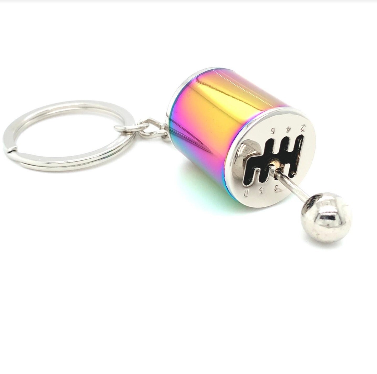  HEEPDD Car Shifter Keyring, Gear Box Shifter Keychain